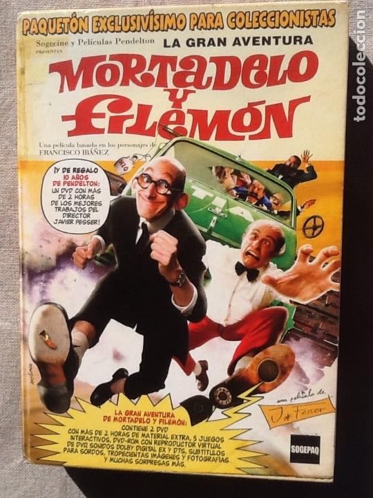 Cine: LA GRAN AVENTURA DE MORTADELO Y FILEM&Oacute;N Y 10 A&Ntilde;OS DE PENDELTON