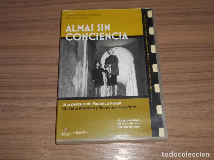 Cine: ALMAS SIN CONCIENCIA DVD de FEDERICO FELLINI Giulietta Massina BRODERICK CRAWFORD Copmo NUEVA