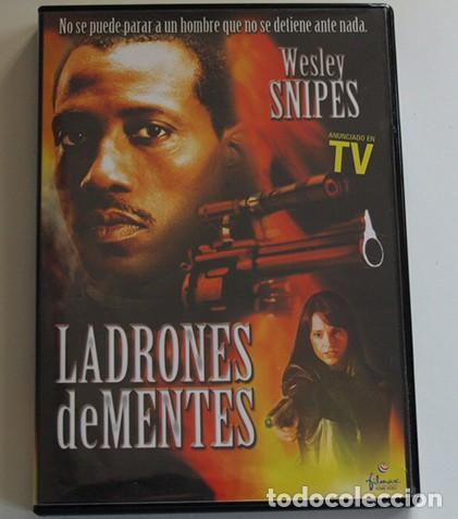 Cinema: LADRONES DE MENTES DVD PEL&Iacute;CULA ACCI&Oacute;N SUSPENSE - WESLEY SNIPES COATES SHEPPARD FBI DROGA - EXTRAS