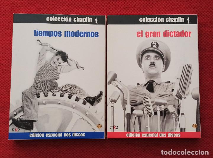 Cine: DVD El Gran Dictador - Tiempos modernos