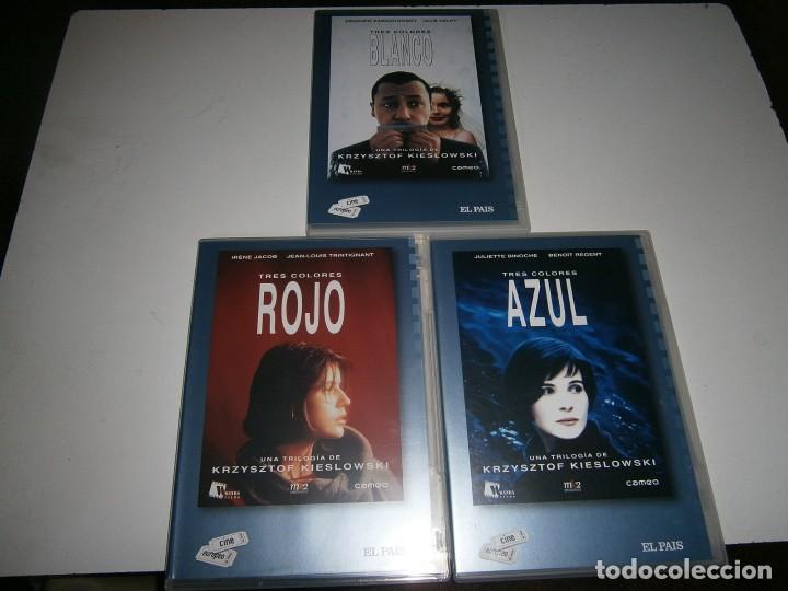 Cin&eacute;ma: TRES COLORES AZUL ROJO Y BLANCO DVD KRZYSZTOF KIESLOWSKI