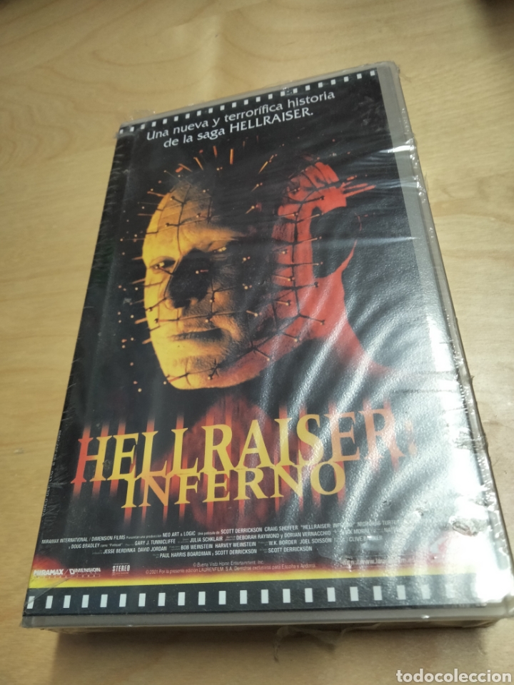Cine: Hellraiser inferno VHS Nuevo - Foto 1