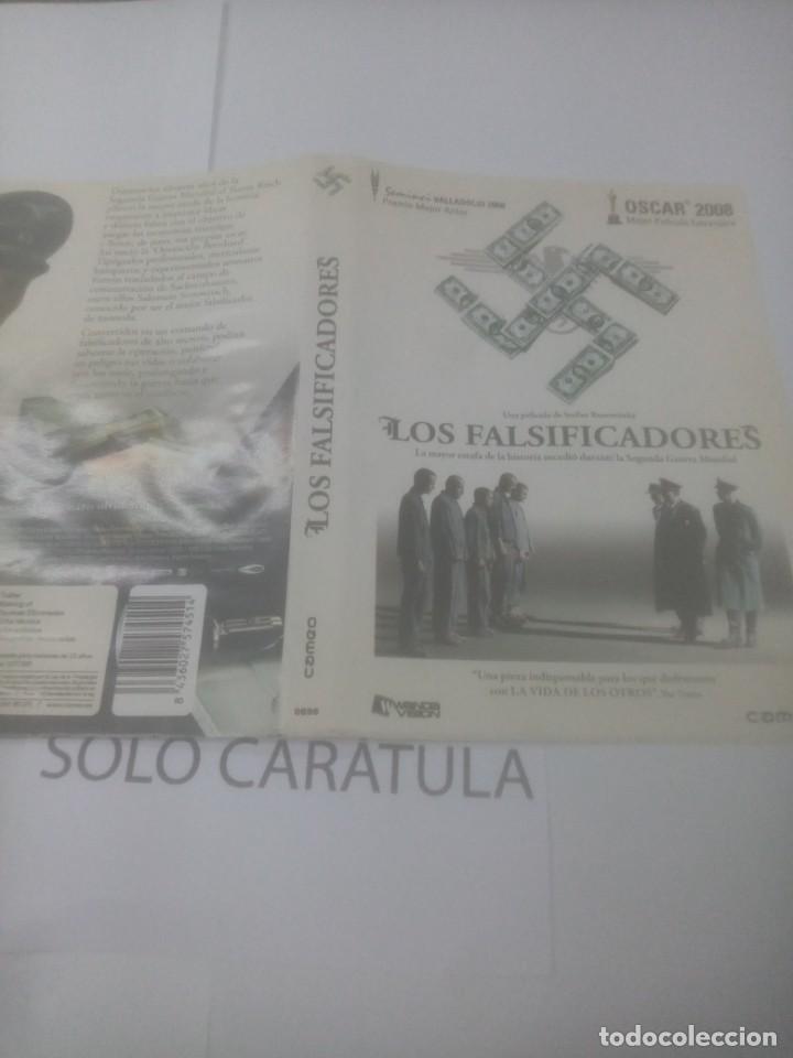 Cinema: Car&aacute;tula dvd - Los falsificadores (solo car&aacute;tula)