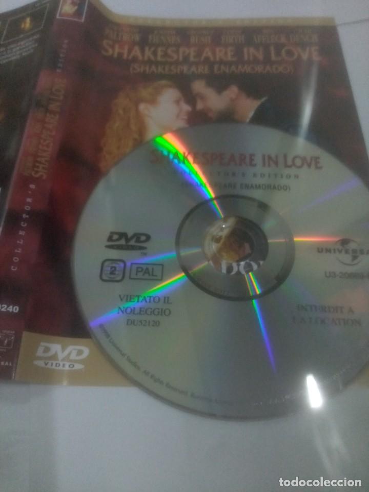 Cine: Pel&iacute;cula dvd - Shakespeare in love - Shakespeare enamorado