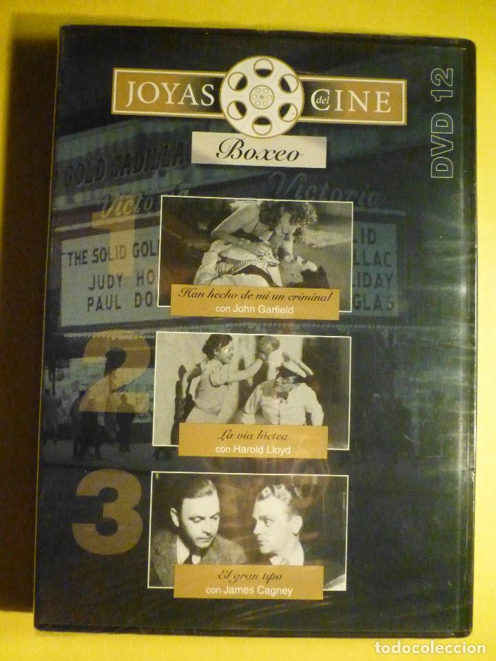 Cinema: 3 pel&iacute;culas Boxe en DVD - Han hecho de mi un criminal - La v&iacute;a Lactea, El gran tipo, Con Precinto