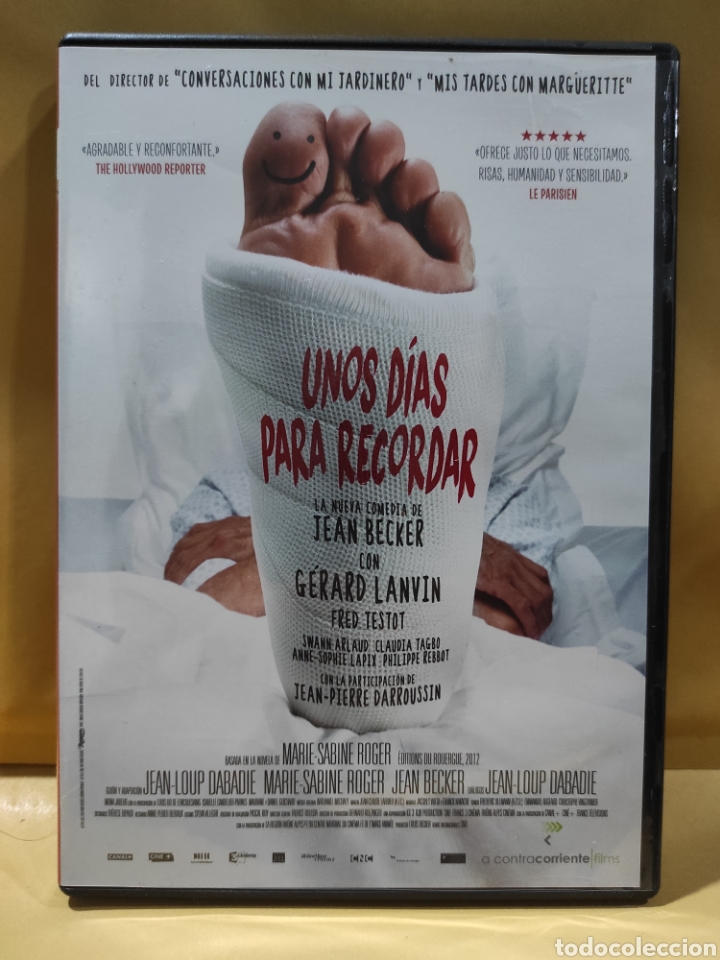 Cinema: UNOS D&Iacute;AS PARA RECORDAR - DVD SEMINUEVO