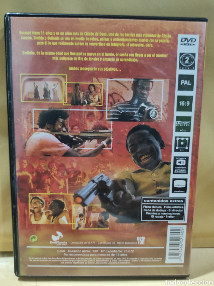 Cine: CIUDAD DE DIOS - DVD SEMINUEVO - Foto 3