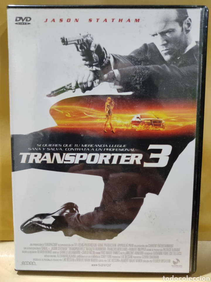 Kino: TRANSPORTER -3 DVD SEMINUEVO
