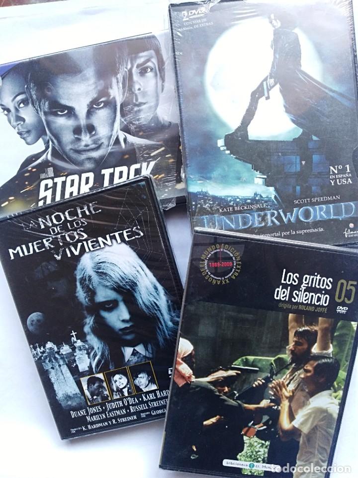 Cine: LOTE DVD PRECINTADOS+ 2,65 envio STAR TREK MUERTOS VIVIENTES UNDERWORLD GRITOS DEL SILENCIO