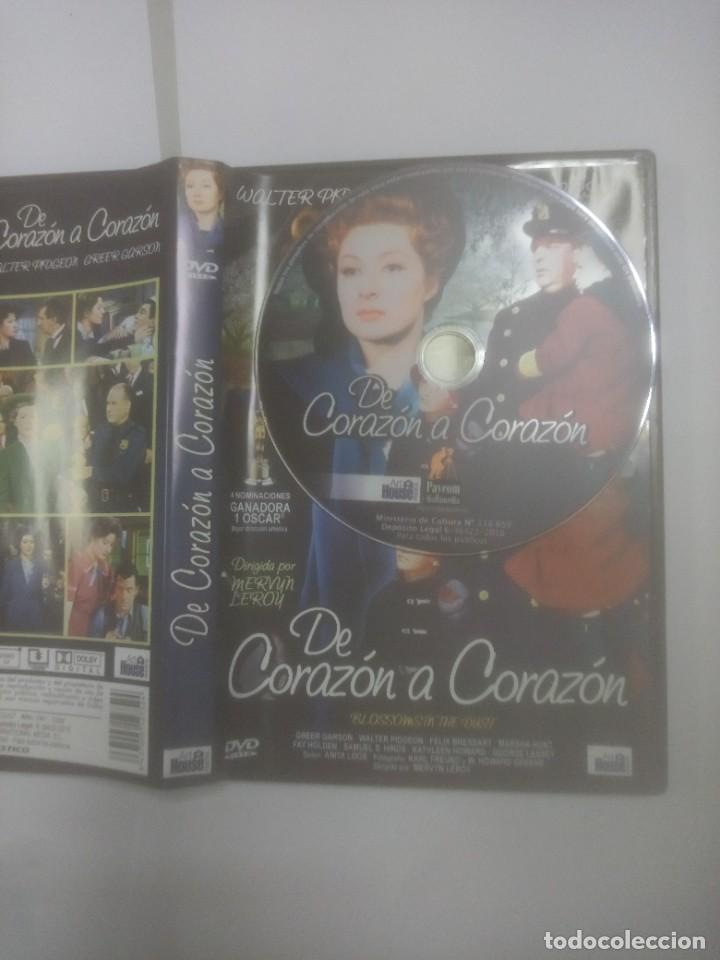 Cine: Pel&iacute;cula dvd - De coraz&oacute;n a coraz&oacute;n - Foto 1