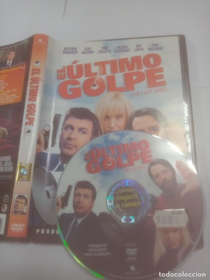 Cine: Pel&iacute;cula dvd - El &uacute;ltimo golpe