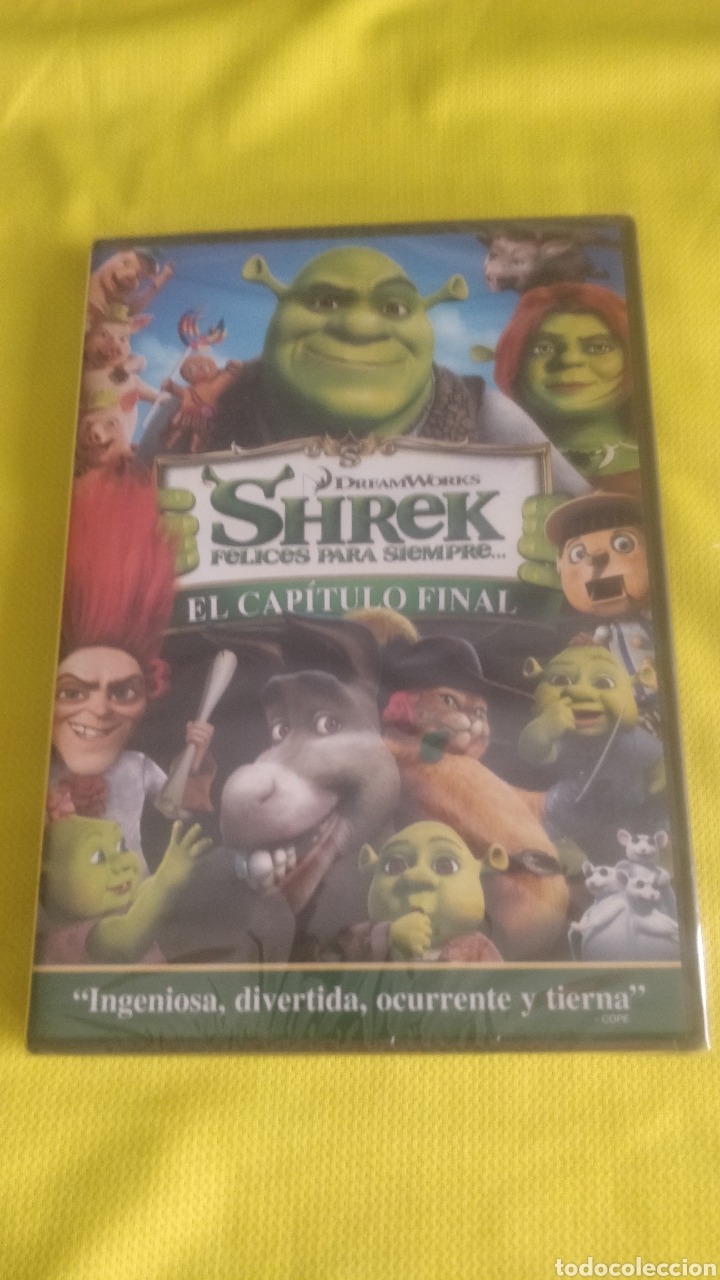 Cine: DVD Shrek Felices para siempre El Cap&iacute;tulo Final precintado
