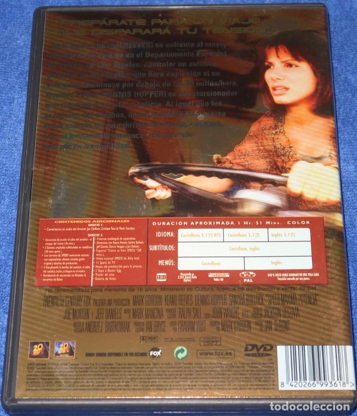 Cine: Speed - Pel&iacute;cula en DVD - Foto 2