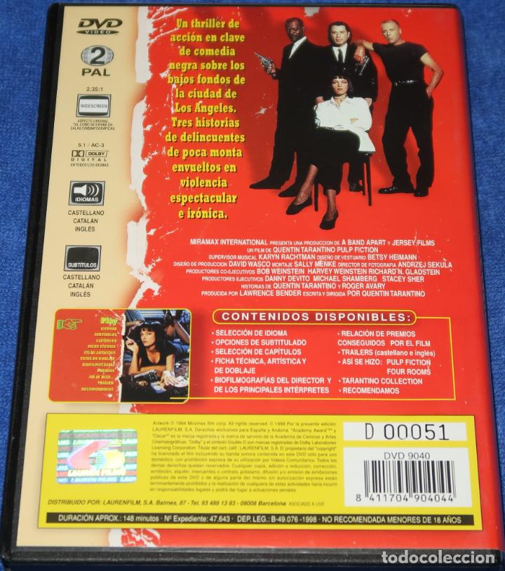 Cine: Pulp Fiction - Pel&iacute;cula en DVD - Foto 2