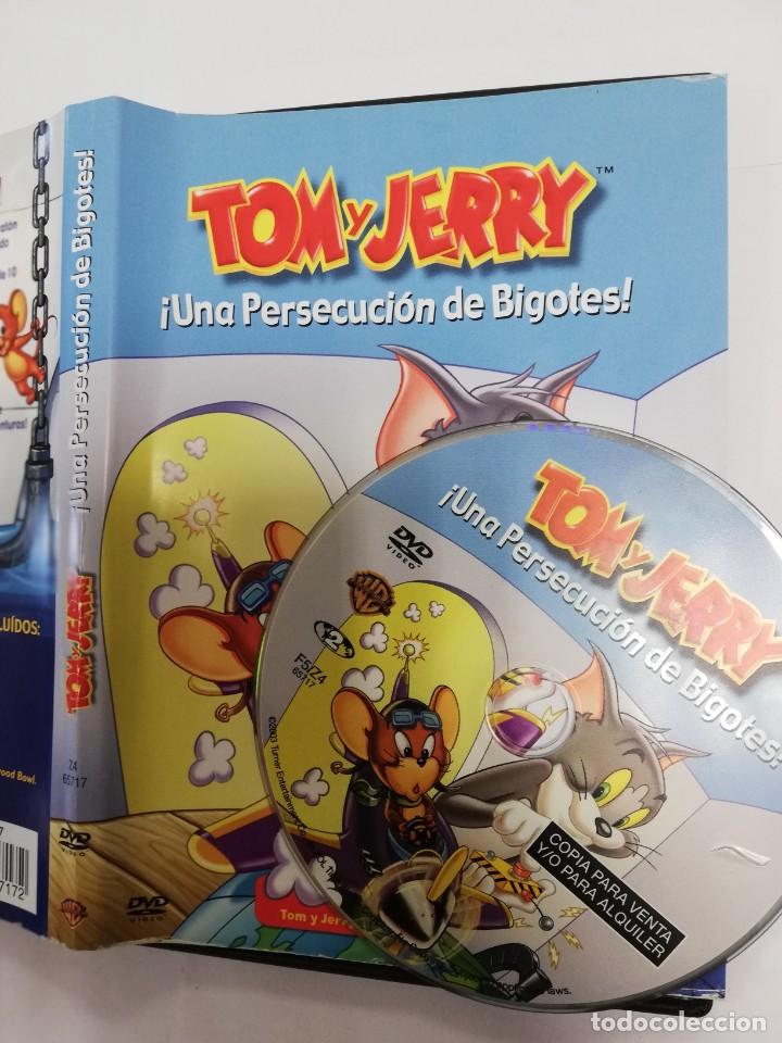 Cine: Pel&iacute;cula dvd - Tom y Jerry - Una persecuci&oacute;n de Bigotes