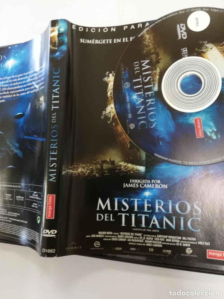 Cine: Pel&iacute;cula dvd - Misterios del Titanic