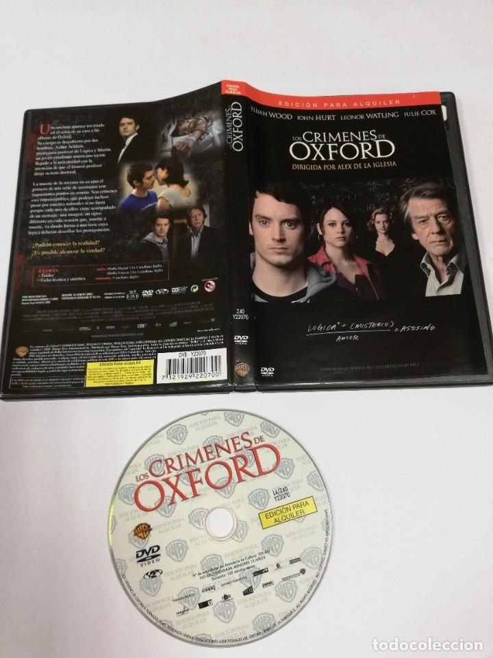 Cinema: Pel&iacute;cula dvd - Los crimenes de Oxford