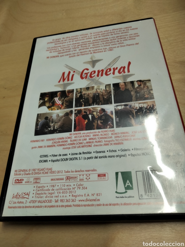 Cine: Mi general dvd ---- 185 - Foto 2