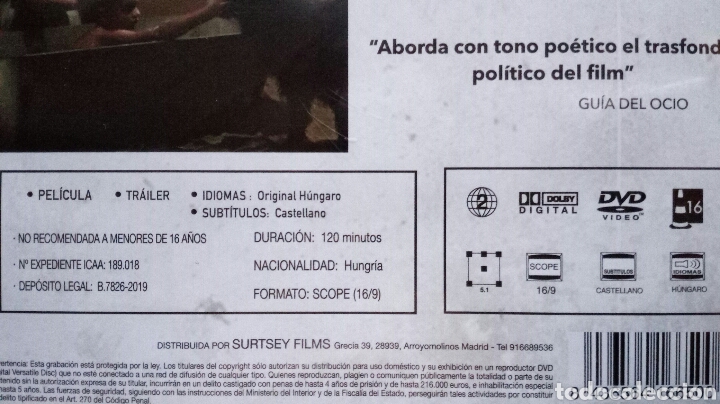Cine: DVD. G&eacute;nesis. &Aacute;rp&aacute;d Bogd&aacute;n. - Foto 4