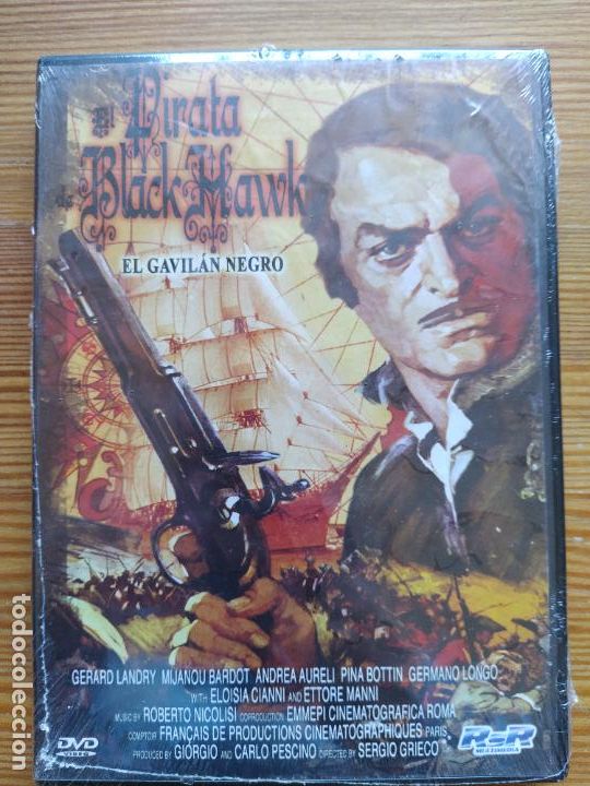 Cinema: DVD EL PIRATA DE BLACK HAWK - EL GAVILAN NEGRO - NUEVO, PRECINTADO (020)