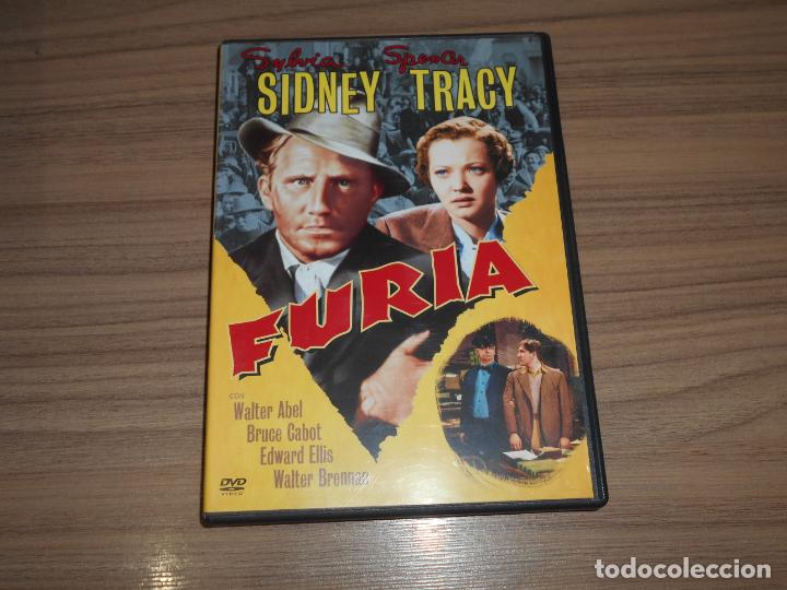 Cine: FURIA DVD Sylvia Sidney SPENCER TRACY Warner COMO NUEVA