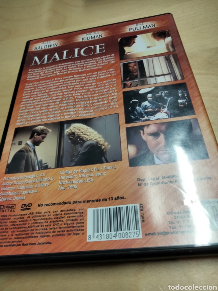 Cine: Malice dvd ------ 199 - Foto 2