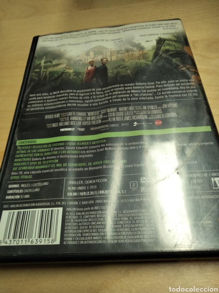 Cine: Monsters dvd ---- 199 - Foto 2