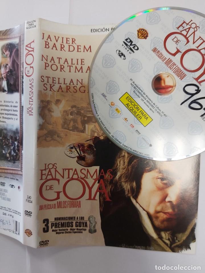 Cinema: Pel&iacute;cula dvd - Los fantasmas de Goya