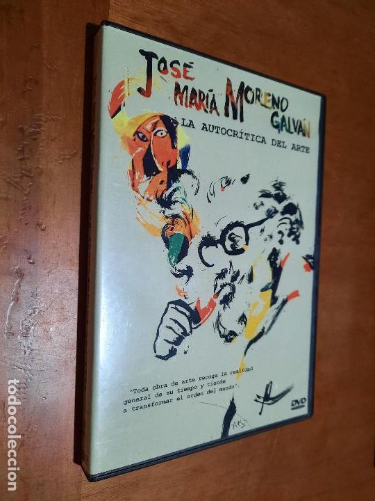 Cine: LA AUTOCR&Iacute;TICA DEL ARTE. JOSE MAR&Iacute;A MORENO GALV&Aacute;N. DVD EN BUEN ESTADO. DIFICIL DOCUMENTAL