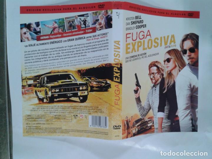 Cine: FUGA EXPLOSIVA. SOLO CARATULA - Foto 1
