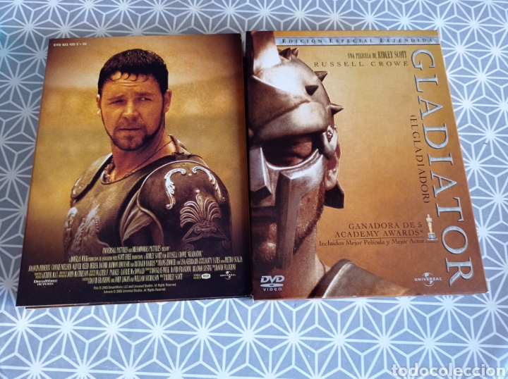 Kino: Gladiator,edici&oacute;n especial extendida, pel&iacute;cula.