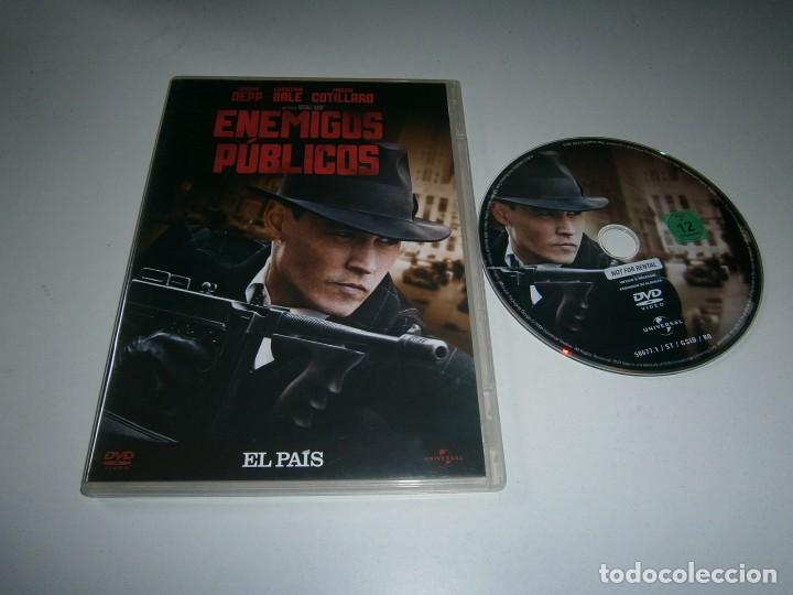 Cine: ENEMIGOS PUBLICOS DVD JOHNNY DEEP CHRISTIAN BALE MARION COTILLARD