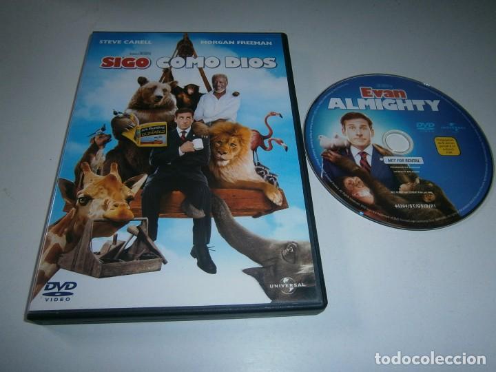 Cine: SIGO COMO DIOS DVD STEVE CARELL MORGAN FREEMAN