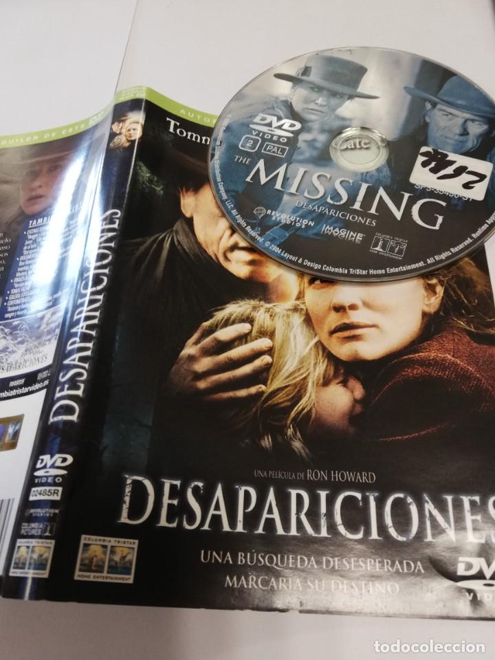 Cine: Pel&iacute;cula dvd - Desapariciones - Foto 1