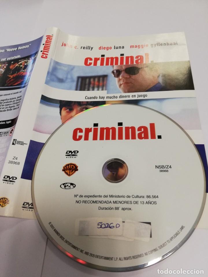 Cine: Pel&iacute;cula dvd - Criminal - Foto 1