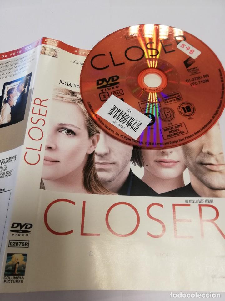 Cine: Pel&iacute;cula dvd - Closer