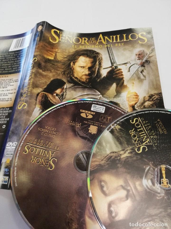 Cine: Pel&iacute;cula dvd - El se&ntilde;or de los anillos - El retorno del Rey