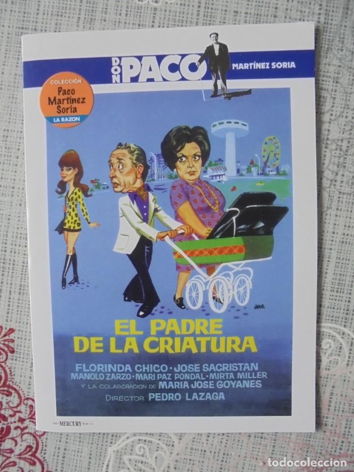 Cin&eacute;ma: EL PADRE DE LA CRIATURA. DVD DE LA PELICULA DE PACO MARTINEZ SORIA. ESTUCHE FINO.