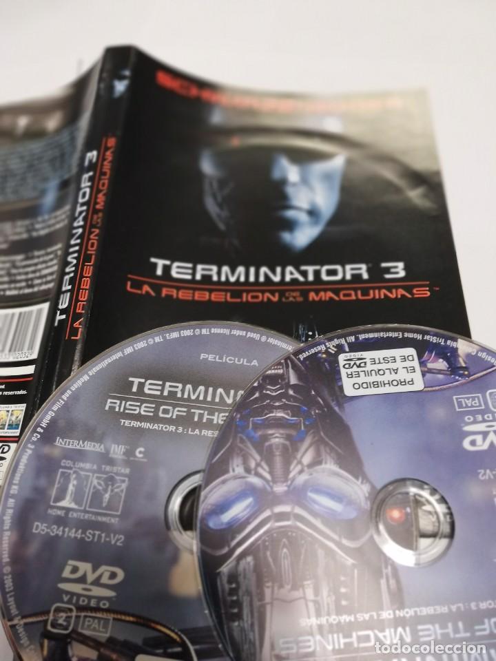 Cine: Pel&iacute;cula dvd - Terminator 3 - La reveli&oacute;n de las m&aacute;quinas