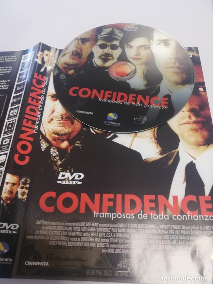 Cine: Pel&iacute;cula dvd - Confidence - Foto 1