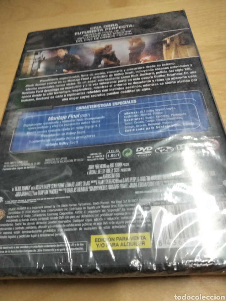 Cine: Blade runner dvd Nuevo - 171 - Foto 2