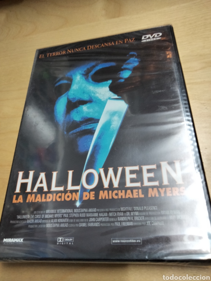 Cine: Halloween la maldici&oacute;n de Michael Myers dvd Nuevo - 809