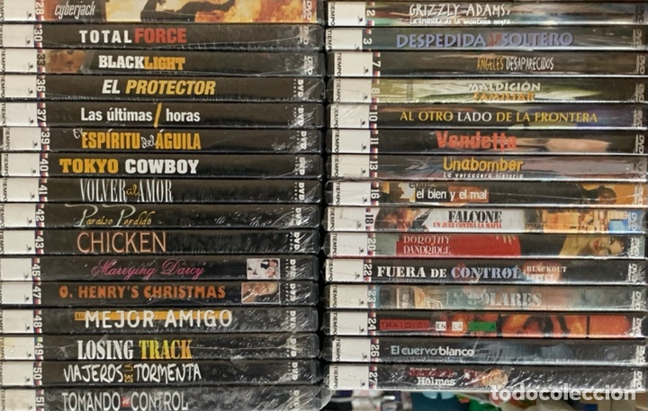 Cine: LOTE 34 DVD PELICULAS - TODOS PRECINTADOS - COLECCI&Oacute;N TIEMPO - CINE AMERICANO DE HOY