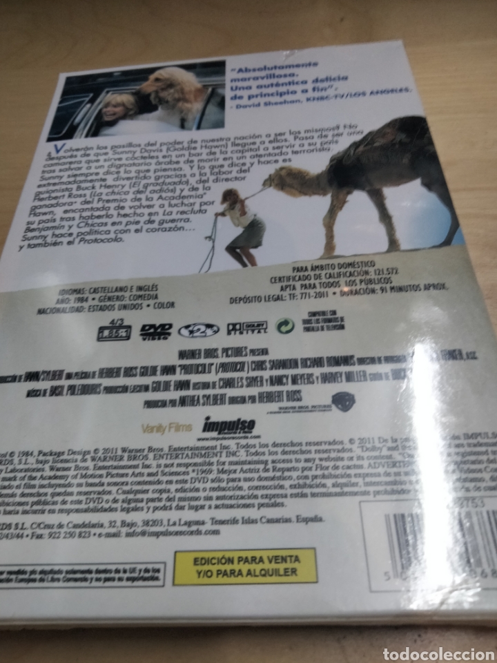 Cine: Protocolo dvd Nuevo -70 - Foto 2