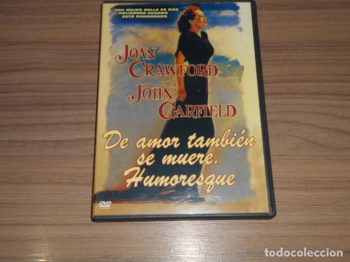 Cine: DE AMOR TAMBIEN SE MUERE 1&ordf; Edicion WARNER DVD Joan Crawford COMO NUEVA