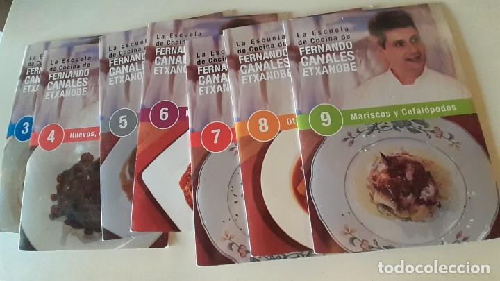 Cine: LA ESCUELA DE COCINA DE FERNANDO CANALES ETXANOBE*** 7 DVDS - 3-4-5-6-7-8-9- **