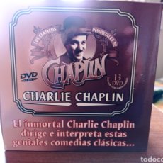 Cine: LOS CLÁSICOS INMORTALES DE CHARLES CHAPLIN 13 DVDS