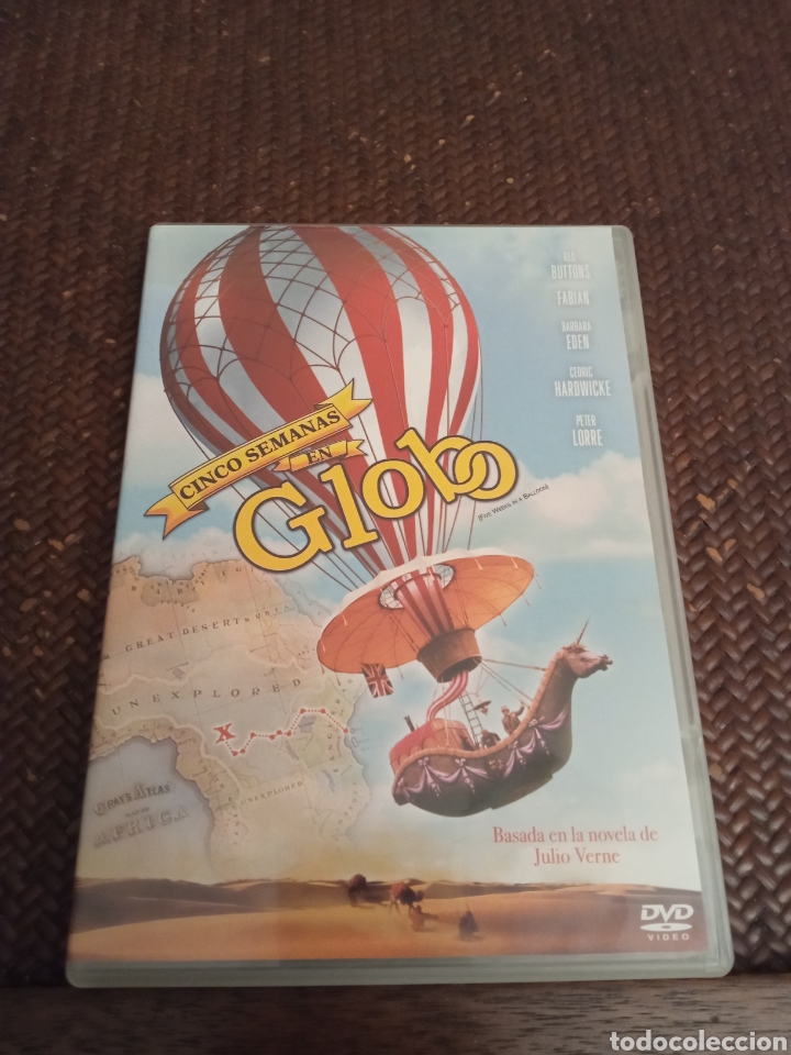 Cine: Cinco semanas en globo dvd - Foto 1