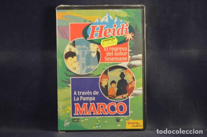 Cine: HEIDI / MARCO - EL REGRESO DEL SE&Ntilde;OR SESEMANN / A TRAV&Eacute;S DE LA PAMPA - DVD