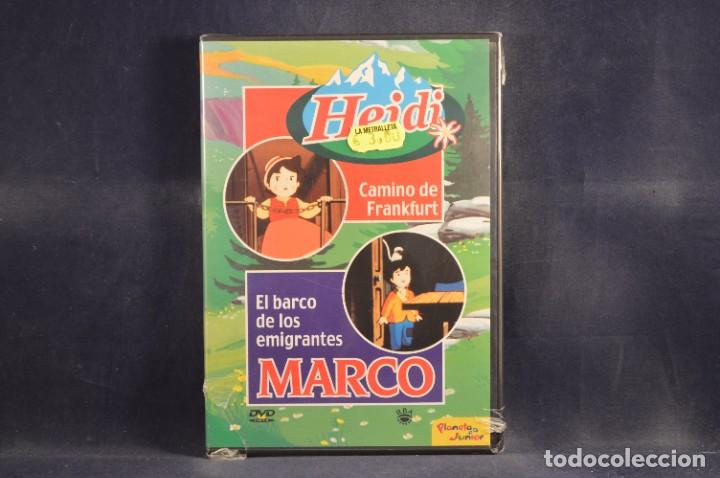 Cine: HEIDI / MARCO - CAMINO DE FRANKFURT / EL BARCO DE LOS EMIGRANTES - DVD